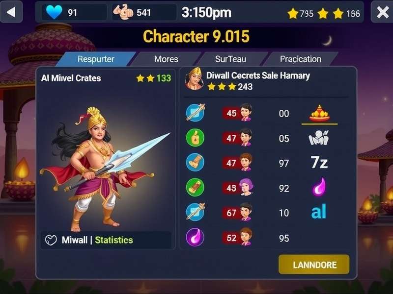 Anise Miracle Quest gameplay screenshot showing character battles